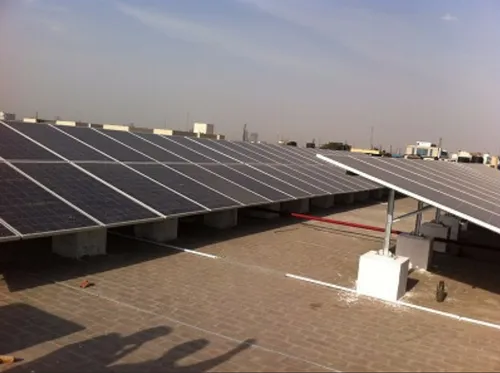 How much is the total cost to install the solar system of 1MW?