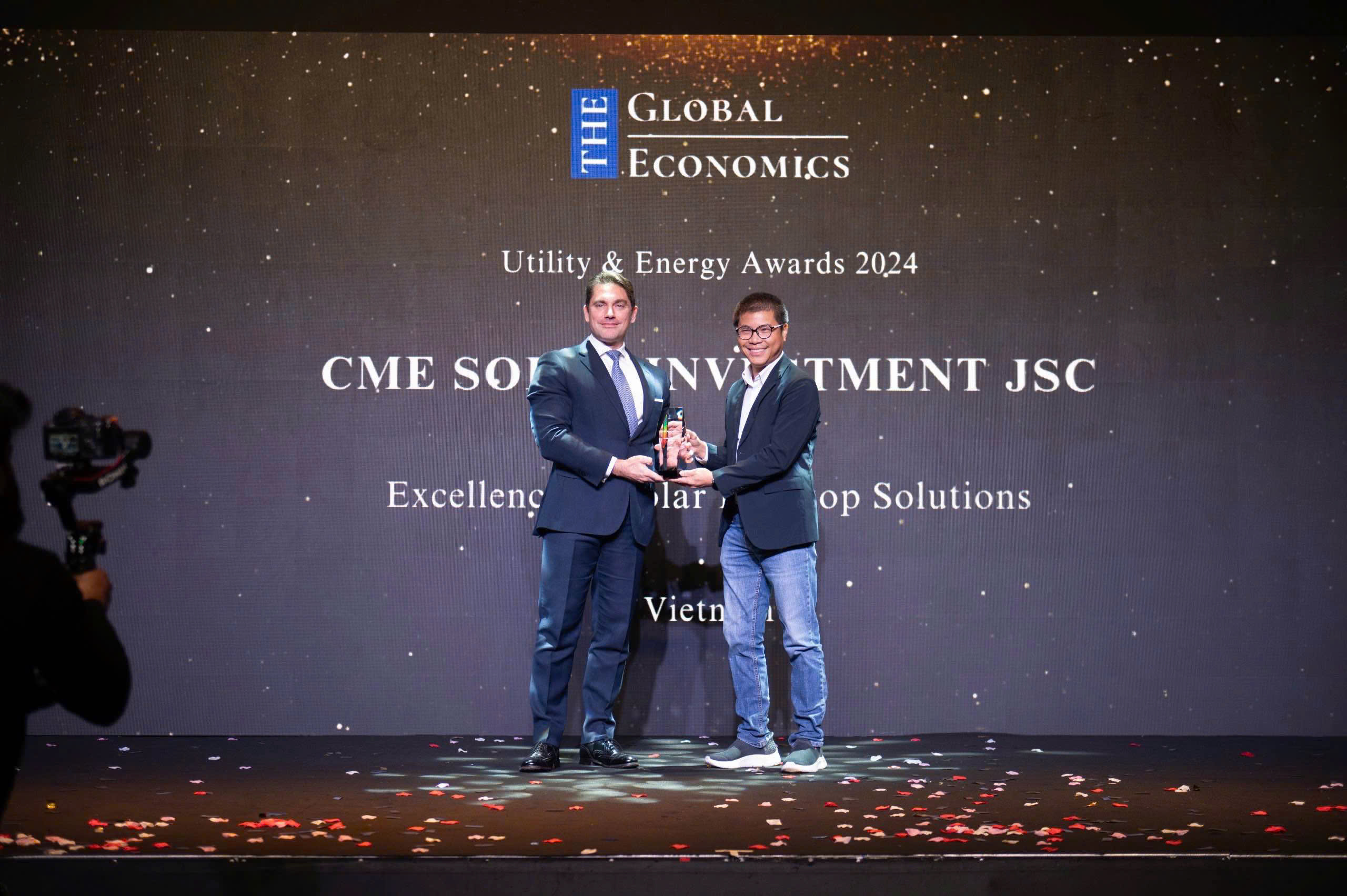 CME Solar Won Excellence in Solar Rooftop Solutions Vietnam 2024 at The Global Economics Awards