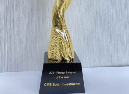 CME SOLAR WINS PRESTIGIOUS PRIZE AT SOLAR FUTURE AWARDS 2021